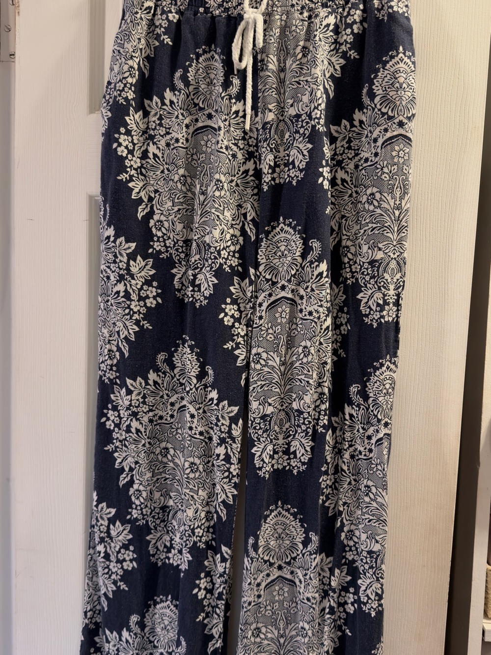 Women’s Wide Leg Palazzo Pants with Drawstring